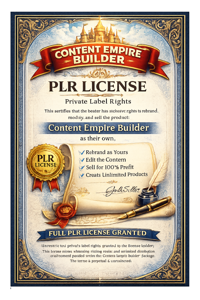 plr licence